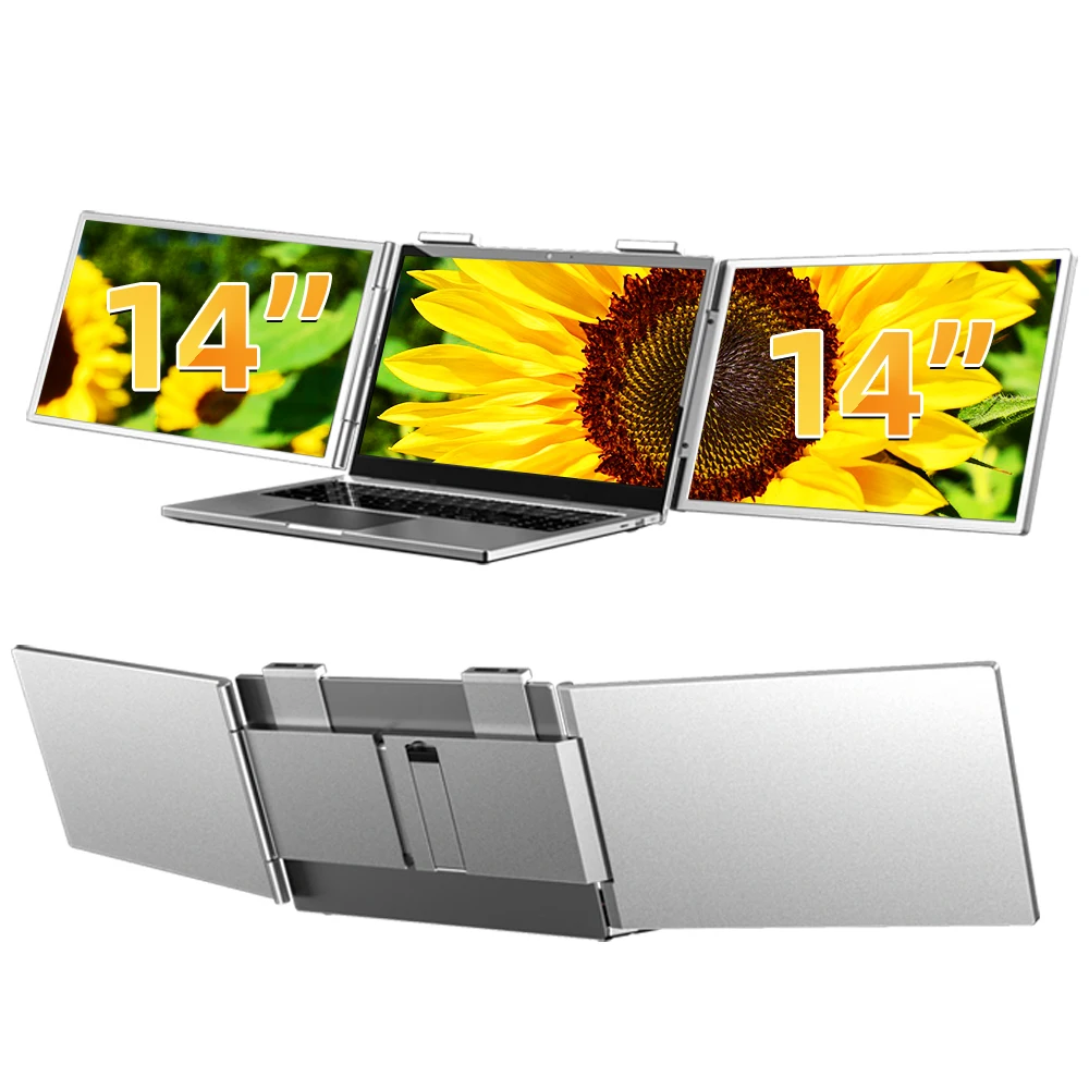 Портативный удлинитель для ноутбука с тройным монитором Eimio и панелью IPS, интерфейс типа C, двойные экраны-OEM
Портативный удлинитель для ноутбука с тройным монитором Eimio и панелью IPS, интерфейс типа C, двойные экраны-OEM