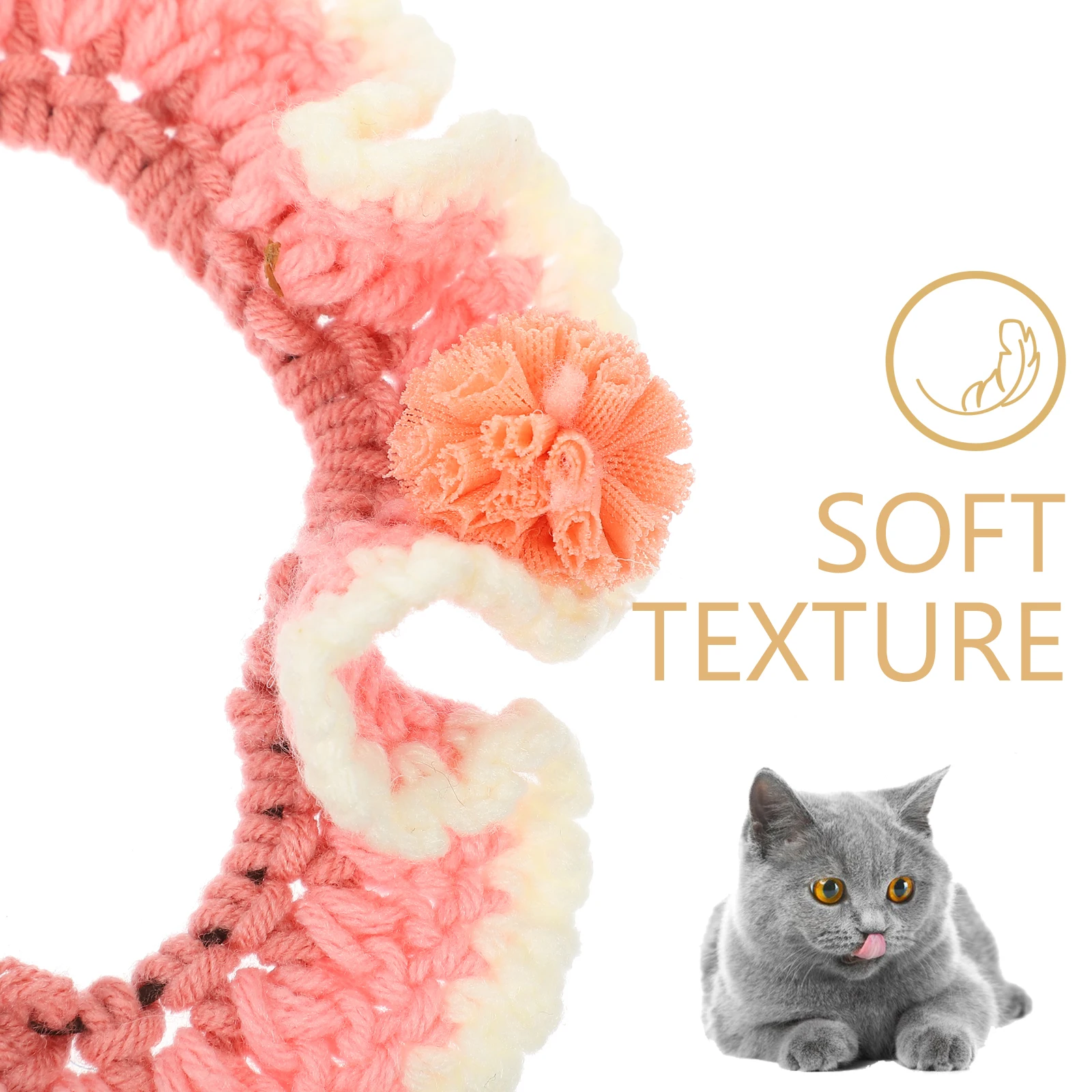 Flower Collar Adjustable Cat Dog Pet Collar Lightweight Comfortable Premium Material Breathing Design Festive Party Decoration
Flower Collar Adjustable Cat Dog Pet Collar Lightweight Comfortable Premium Material Breathing Design Festive Party Decoration