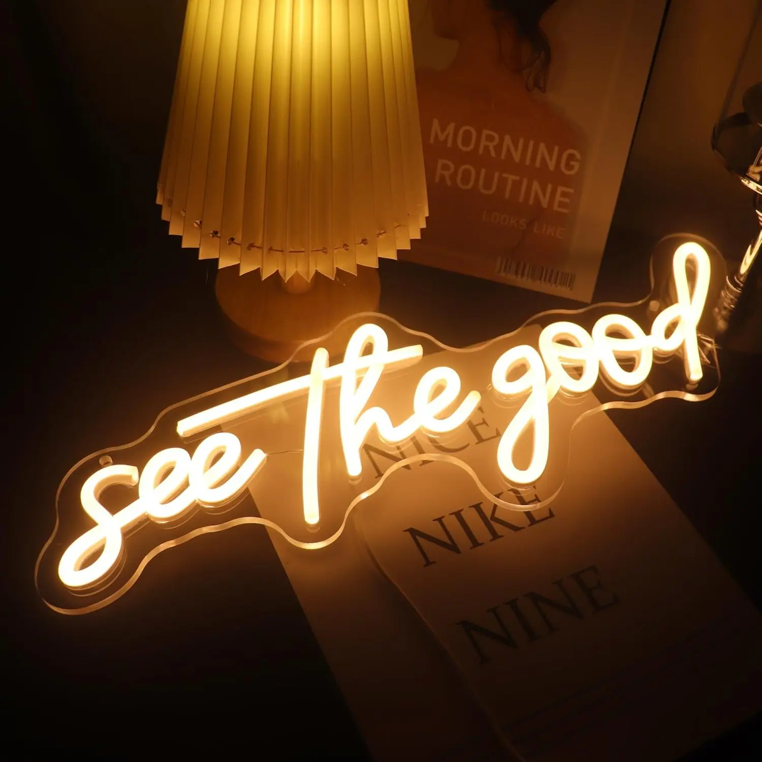 See The Good Neon Sign Dimmable Energy-Efficient Night light for Shop Store Supermarket Home Decor Wall Draw Birthday Art Gifts
See The Good Neon Sign Dimmable Energy-Efficient Night light for Shop Store Supermarket Home Decor Wall Draw Birthday Art Gifts