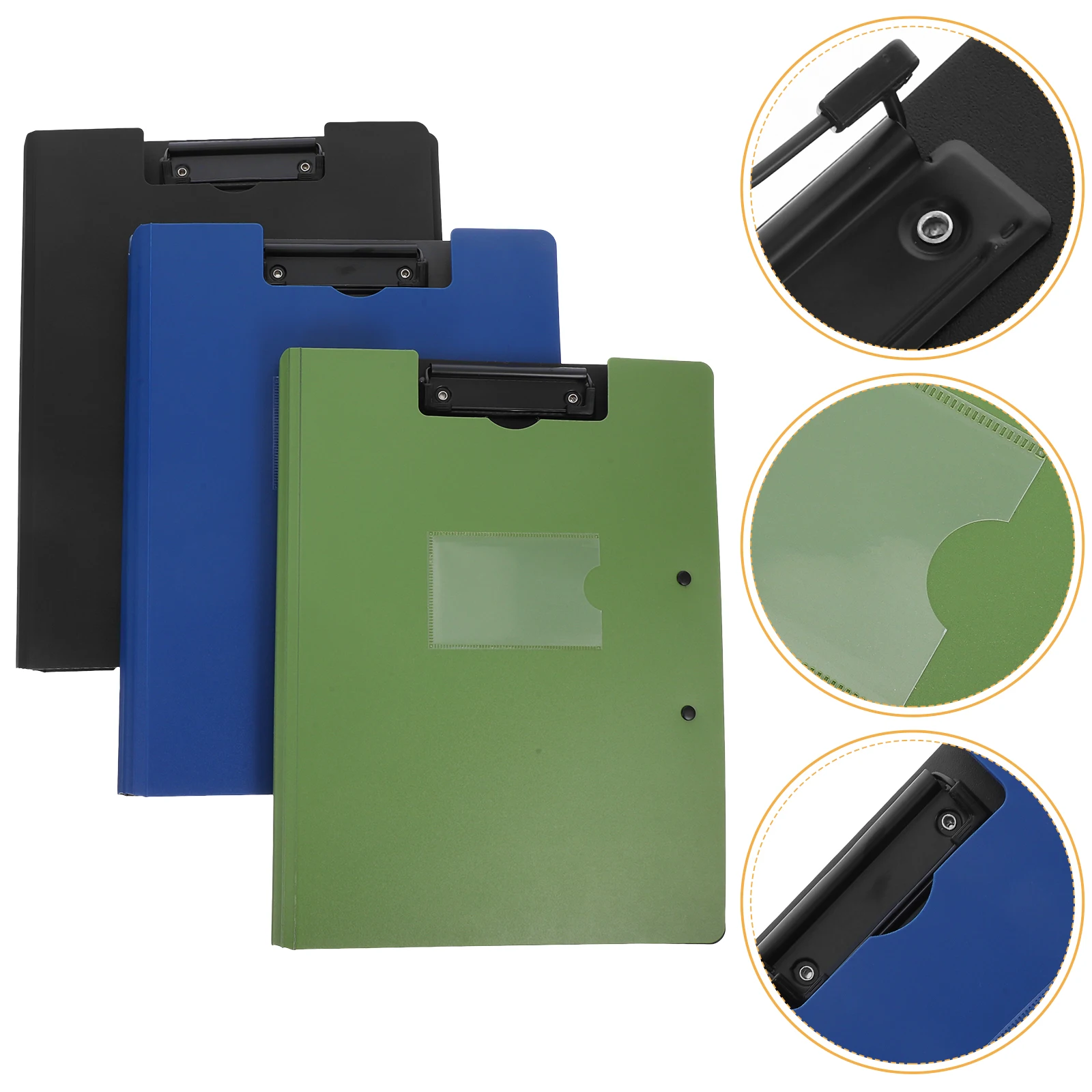 6pcs A4 Foldable Clipboard Folder Dual Clip Waterproof Board Document Holder For Office School Nurse Classroom Portable Plastic 
6pcs A4 Foldable Clipboard Folder Dual Clip Waterproof Board Document Holder For Office School Nurse Classroom Portable Plastic