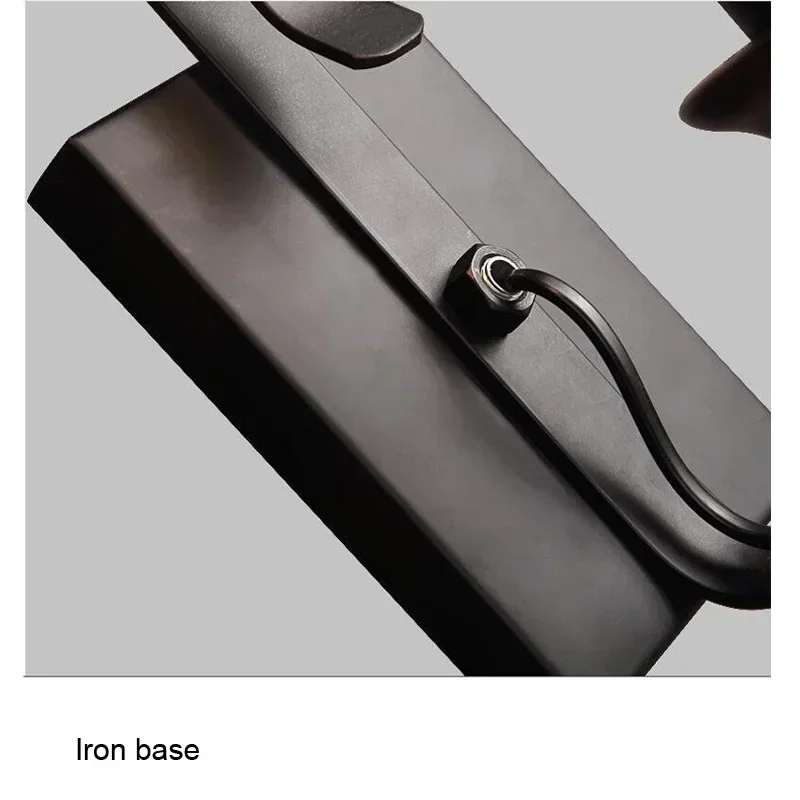 Retro Industrial Iron Wall Lamp Creative Glass Light for Bedroom Corridor Restaurant Bedside Lighting Living Room Hotel
Retro Industrial Iron Wall Lamp Creative Glass Light for Bedroom Corridor Restaurant Bedside Lighting Living Room Hotel