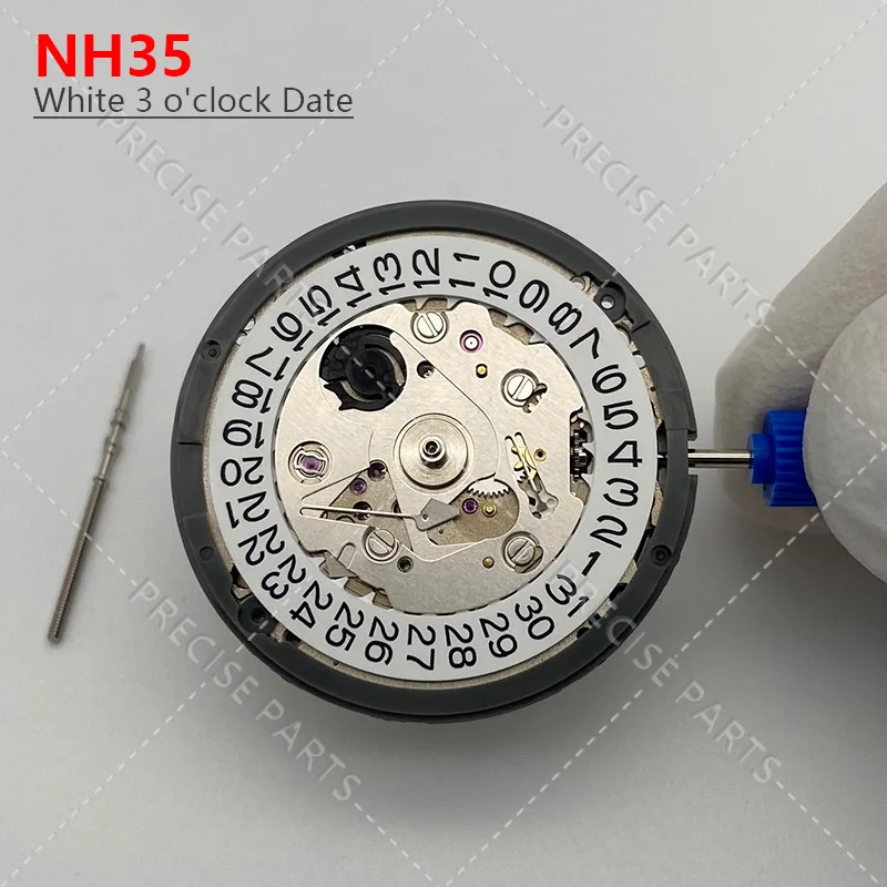 Новый механизм часов, усовершенствованный механический механизм NH35, Япония, NH35A, белое колесо даты, 24 камня, автоматический заводной механизм, высокая точность
Новый механизм часов, усовершенствованный механический механизм NH35, Япония, NH35A, белое колесо даты, 24 камня, автоматический заводной механизм, высокая точность