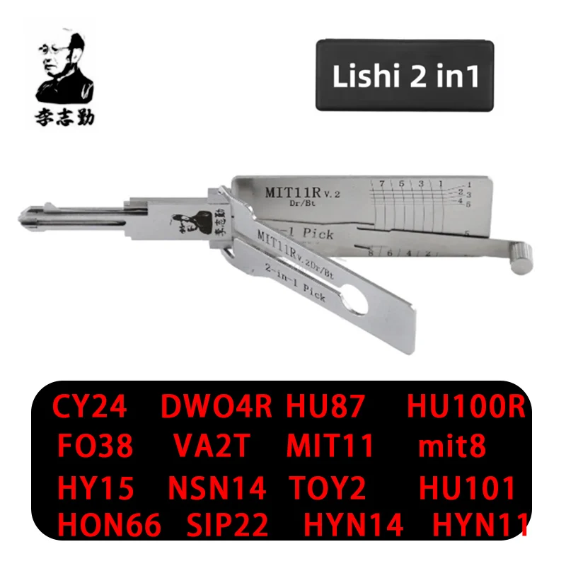 Многофункциональный инструмент Lishi 2-в-1: HU100R, HU101, HU64, HU66, HU83, HU92, SIP22, TOY2, VA2T, HU100, CY24, DWO4R, FO38, HU87, HYN14R, HY15, MIT11R, MIT8, NSN14, HON66
Многофункциональный инструмент Lishi 2-в-1: HU100R, HU101, HU64, HU66, HU83, HU92, SIP22, TOY2, VA2T, HU100, CY24, DWO4R, FO38, HU87, HYN14R, HY15, MIT11R, MIT8, NSN14, HON66