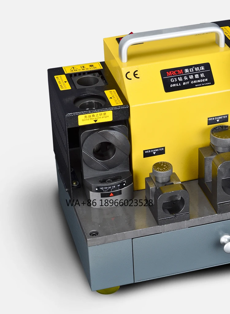 MRCM MR-G3 Complex Multi-Function Double Grinding CNC Drill Grinder With CBN Grinding Wheel
MRCM MR-G3 Complex Multi-Function Double Grinding CNC Drill Grinder With CBN Grinding Wheel