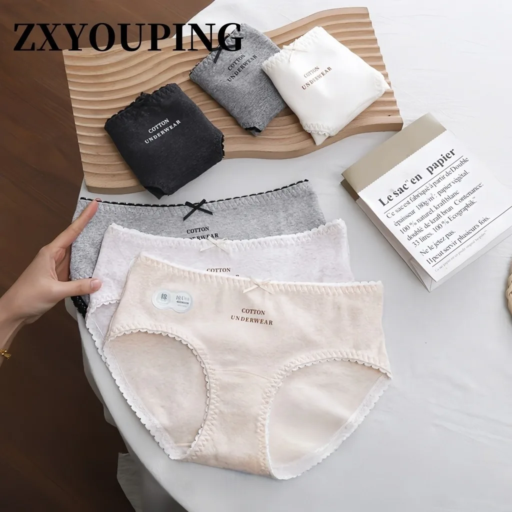 ZXYOUPING Women's Cotton Underwear Soft Comfortable Seamless Panties Breathable Ladies Underwear Solid Color Basic Panty
ZXYOUPING Women's Cotton Underwear Soft Comfortable Seamless Panties Breathable Ladies Underwear Solid Color Basic Panty