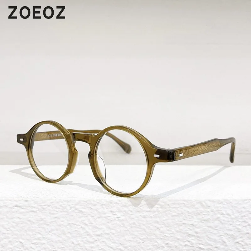 Vintage Round Frame Acetate Optical Glasses Myopia Glasses Women Suitable for anti-blue light glasses prescription glasses Men
Vintage Round Frame Acetate Optical Glasses Myopia Glasses Women Suitable for anti-blue light glasses prescription glasses Men