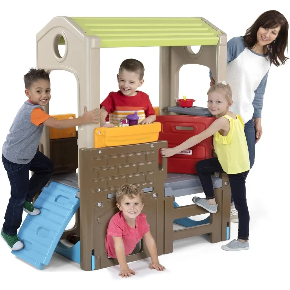 Young Explorers Discovery Playhouse - Indoor or Outdoor Clubhouse and Activity Playset for Toddlers and Kids, Made in USA
Young Explorers Discovery Playhouse - Indoor or Outdoor Clubhouse and Activity Playset for Toddlers and Kids, Made in USA