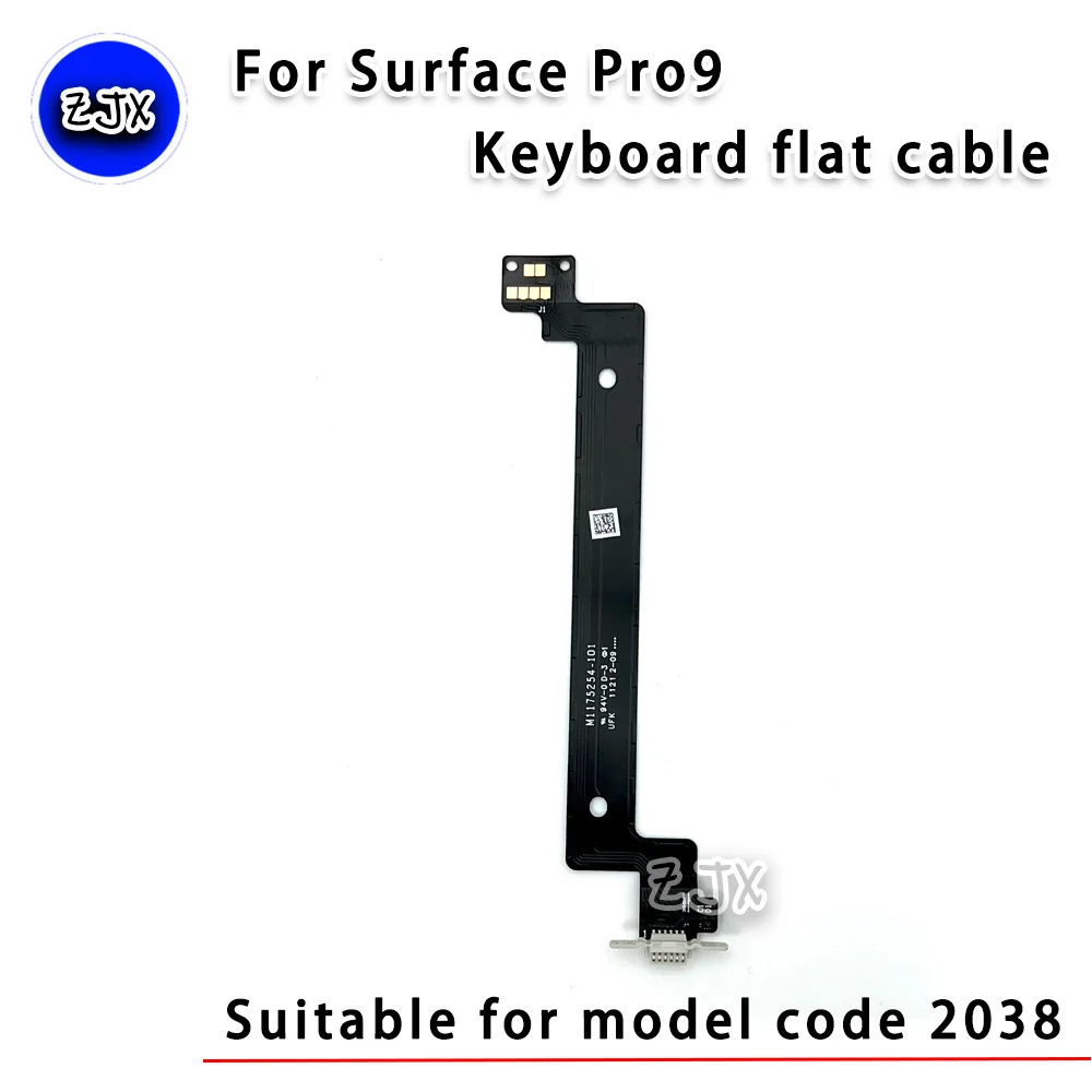 Для Microsoft Surface Pro9, клавиатура, плоский фотокабель для подключения 1996 1997
Для Microsoft Surface Pro9, клавиатура, плоский фотокабель для подключения 1996 1997