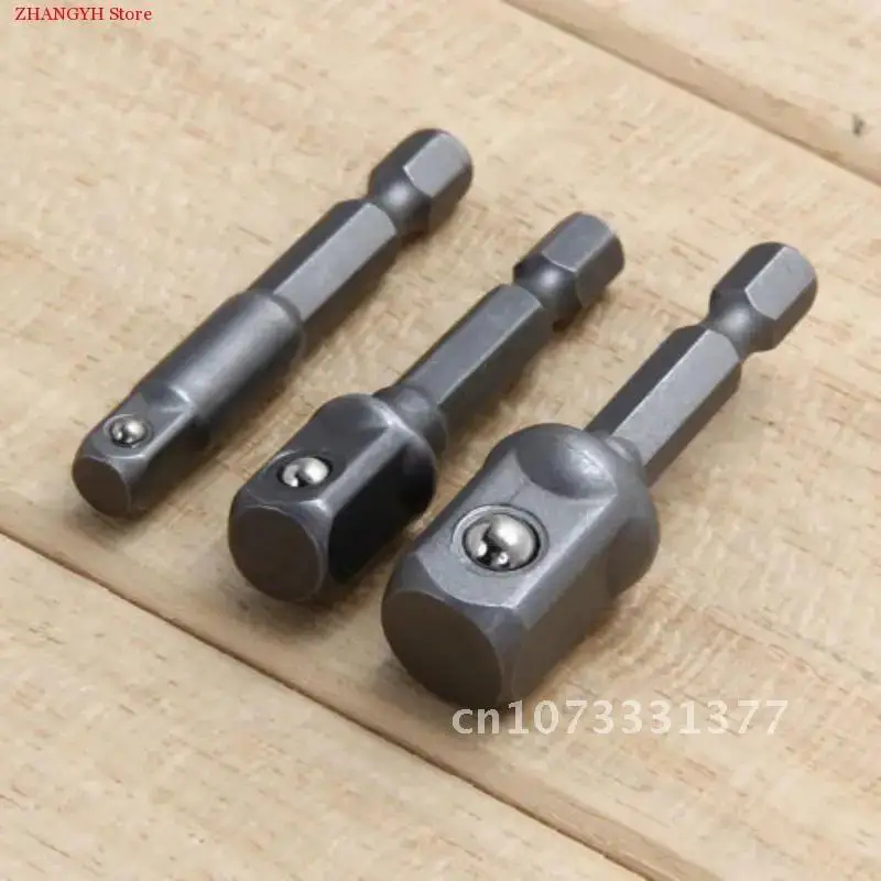 Socket Adapter Drill BIts Set Hex Shank 1/4" 3/8" 1/2" Impact Drill Bits Hex Wrench Sleeve Extension Bar Drive Power Tool 3Pcs
Socket Adapter Drill BIts Set Hex Shank 1/4" 3/8" 1/2" Impact Drill Bits Hex Wrench Sleeve Extension Bar Drive Power Tool 3Pcs