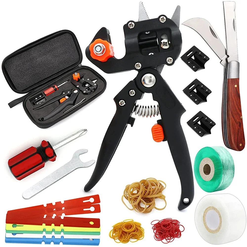 Garden Grafting Tools Set Professional Branch Cutter Secateur Pruning Plant Shears Fruit Tree Grafting Scissor Pruner Tool Kits
Garden Grafting Tools Set Professional Branch Cutter Secateur Pruning Plant Shears Fruit Tree Grafting Scissor Pruner Tool Kits