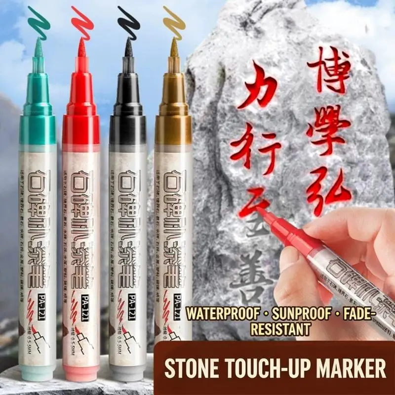 Oil Based Paint Pen for Tombstone Repair Colorful Paint Marker Pen Waterproof Windproof Marker for Granites Headstones D2RC
Oil Based Paint Pen for Tombstone Repair Colorful Paint Marker Pen Waterproof Windproof Marker for Granites Headstones D2RC