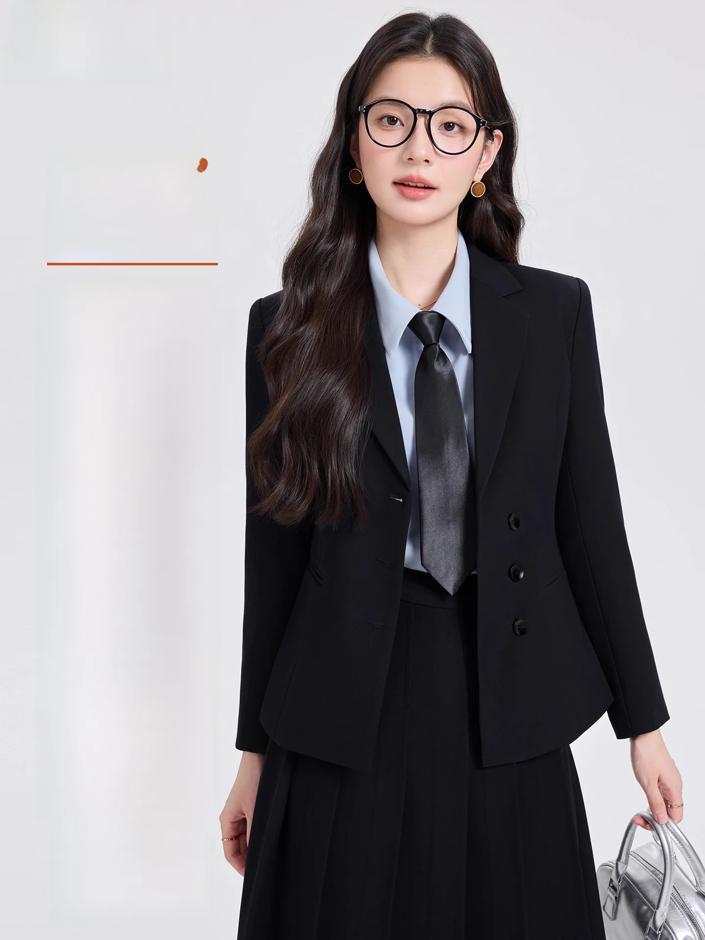 Black Interview Suit Women's Set Commute Professional Small Size University Student Career Single Button Coat
Black Interview Suit Women's Set Commute Professional Small Size University Student Career Single Button Coat