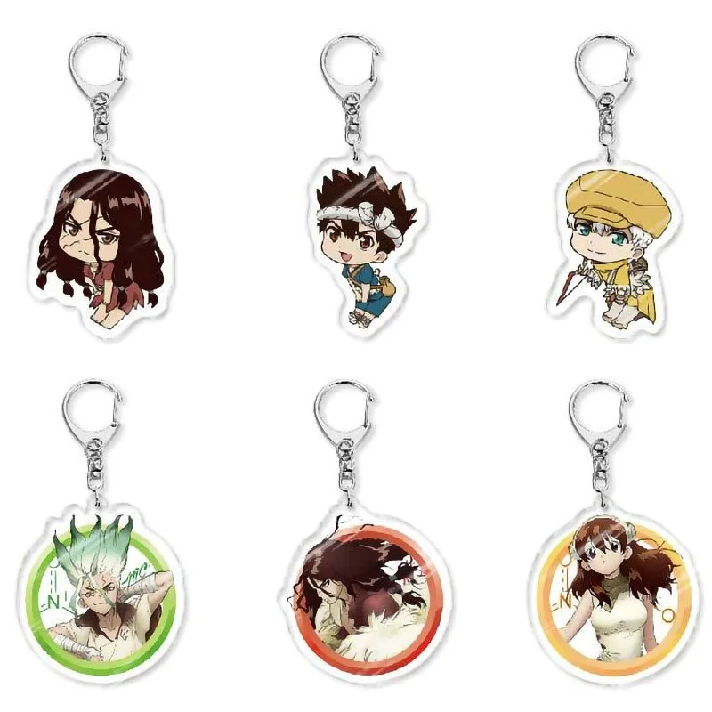 Dr.STONE Anime Acrylic Keychain Senku Ishigami Creativity Kawaii Backpack Pendant Key Ring Fans Collect Gifts Toys
Dr.STONE Anime Acrylic Keychain Senku Ishigami Creativity Kawaii Backpack Pendant Key Ring Fans Collect Gifts Toys