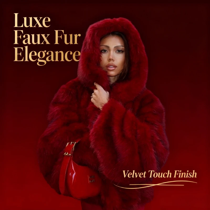 Tuularose Women Fur Coat Women 2025 Plush Red Bomber Jacket Solid Crop Long Sleeve Jacket Warm Winter Coats Female Casual Coats
Tuularose Women Fur Coat Women 2025 Plush Red Bomber Jacket Solid Crop Long Sleeve Jacket Warm Winter Coats Female Casual Coats