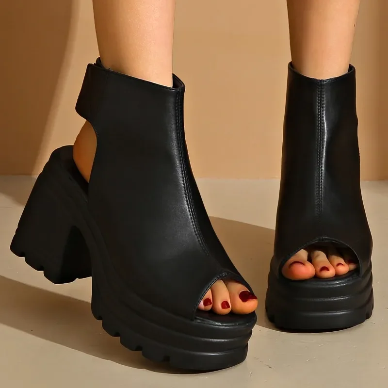 Ladies Shoes 2025 Brand Peep Toe Women's Sandals Fashion Plus Size Best Seller Summer Comfortable Casual Super High Sandal Boots
Ladies Shoes 2025 Brand Peep Toe Women's Sandals Fashion Plus Size Best Seller Summer Comfortable Casual Super High Sandal Boots