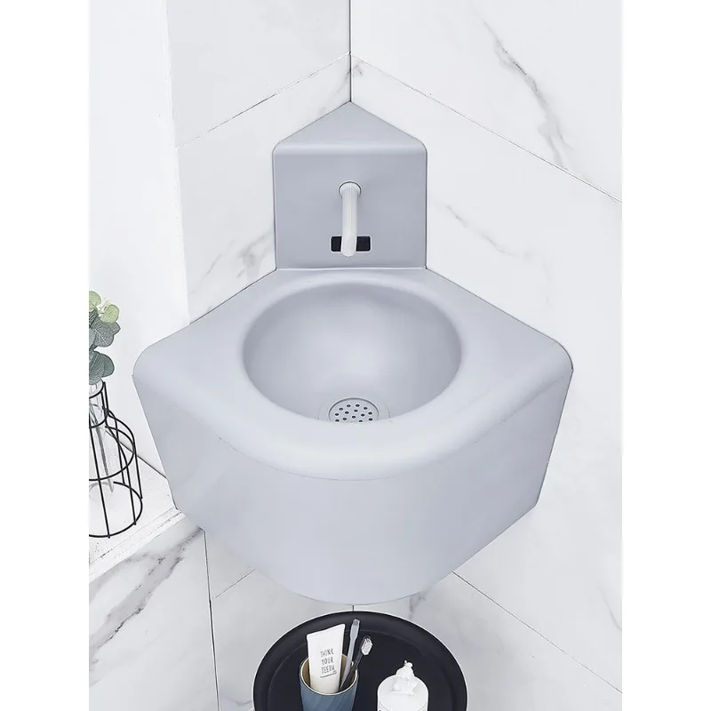Talking Room Anti-collision Silicone Soft Bag Washbasin Washbasin Indwelling Room Wall-mounted Stainless Steel Triangular
Talking Room Anti-collision Silicone Soft Bag Washbasin Washbasin Indwelling Room Wall-mounted Stainless Steel Triangular