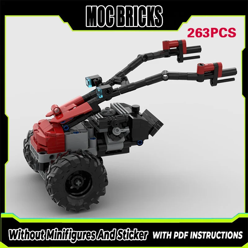 Конструктор MOC: Модель городского автомобиля, классический одноосный трактор, модульная технология, подарки, праздничный набор для сборки, детские игрушки
Конструктор MOC: Модель городского автомобиля, классический одноосный трактор, модульная технология, подарки, праздничный набор для сборки, детские игрушки