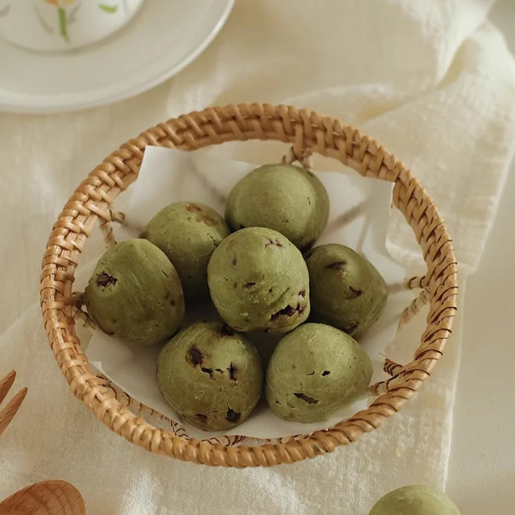 Rattan Woven Fruit Basket Natural Woven Storage Tray for Bread Snacks Fruits Candies Sundries Home Kitchen Living Room Decor
Rattan Woven Fruit Basket Natural Woven Storage Tray for Bread Snacks Fruits Candies Sundries Home Kitchen Living Room Decor