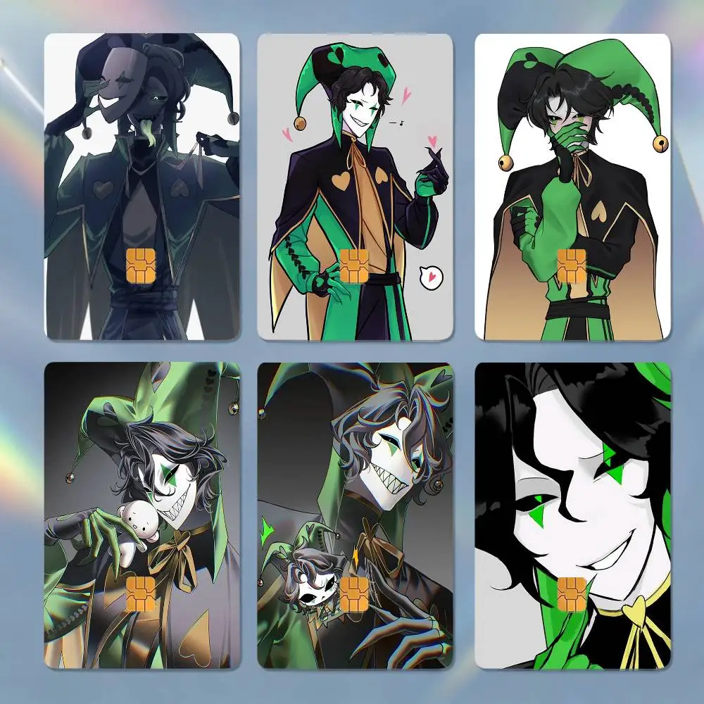 The F-Freak Circus H-Harlequin 4pcs 1Set Laser Holographic Sticker Skin Cover for Credit Bank Debit Card
The F-Freak Circus H-Harlequin 4pcs 1Set Laser Holographic Sticker Skin Cover for Credit Bank Debit Card