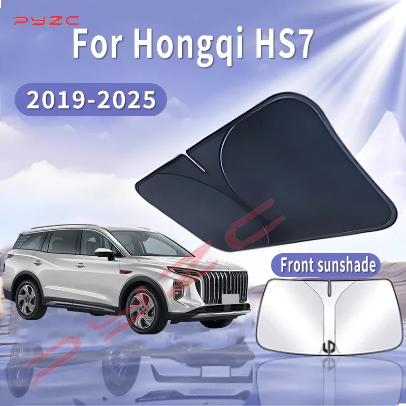Foldable Car Sun Visor For Hongqi HS7 2019~2025 2020 Front Windshield Sunshade Heat Insulation Summer Cooling Auto Accessories
Foldable Car Sun Visor For Hongqi HS7 2019~2025 2020 Front Windshield Sunshade Heat Insulation Summer Cooling Auto Accessories