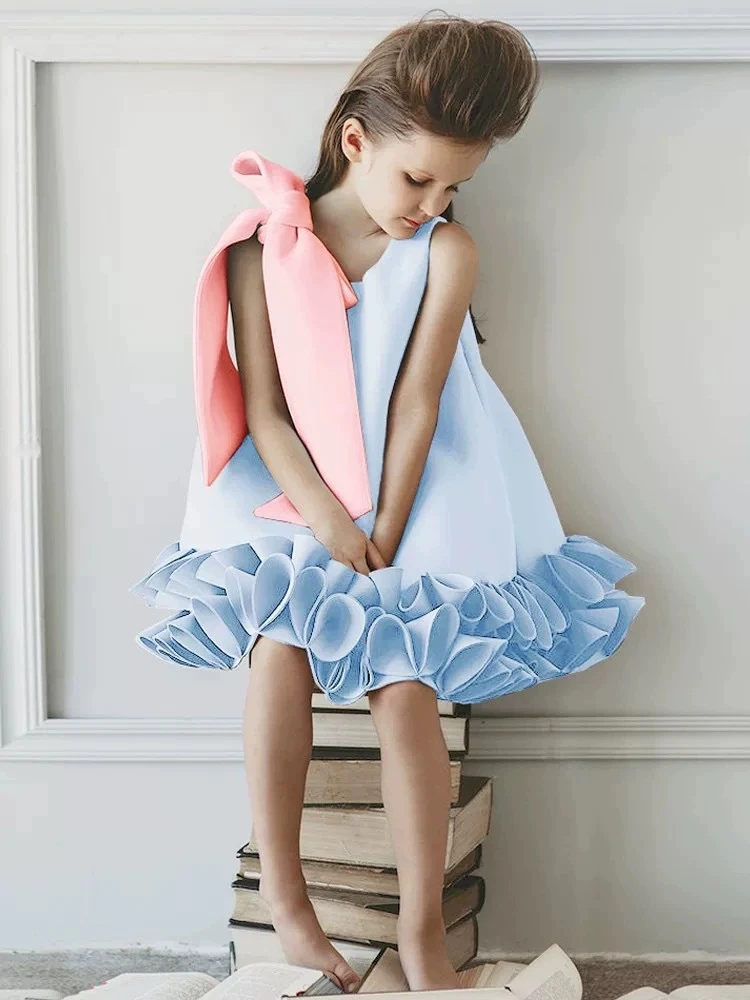 Новое платье для девочек на свадьбу, детское платье принцессы, милое платье с бантом, модное платье для девочек на день рождения, банкетное платье с плиссировкой.
Новое платье для девочек на свадьбу, детское платье принцессы, милое платье с бантом, модное платье для девочек на день рождения, банкетное платье с плиссировкой.