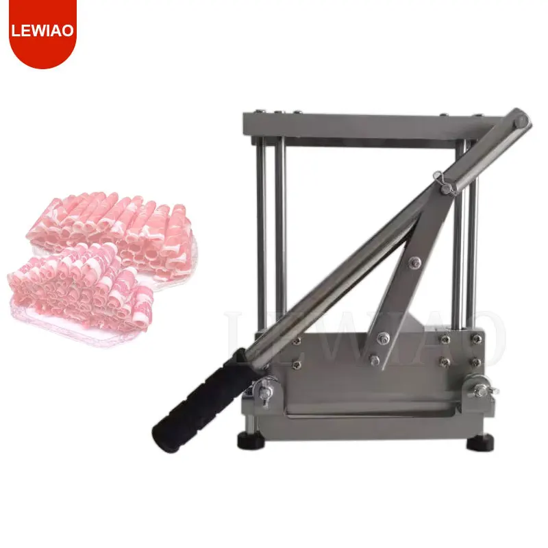 Manual Lamb Rolls Cutter Meat Mutton Ham Slicing Machine Stainless Steel Blade 0-10mm Thickness Adjustable
Manual Lamb Rolls Cutter Meat Mutton Ham Slicing Machine Stainless Steel Blade 0-10mm Thickness Adjustable