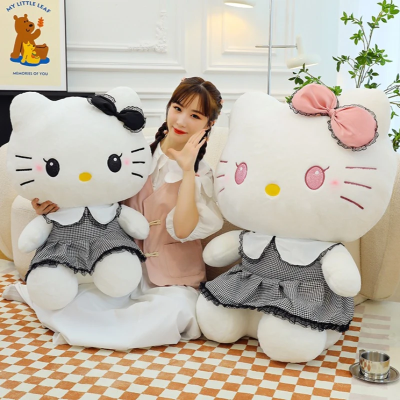 Большая мягкая игрушка Sanrio Hello Kitty (30-70 см), мультяшный персонаж, милая подушка-игрушка, подарок для детей
Большая мягкая игрушка Sanrio Hello Kitty (30-70 см), мультяшный персонаж, милая подушка-игрушка, подарок для детей