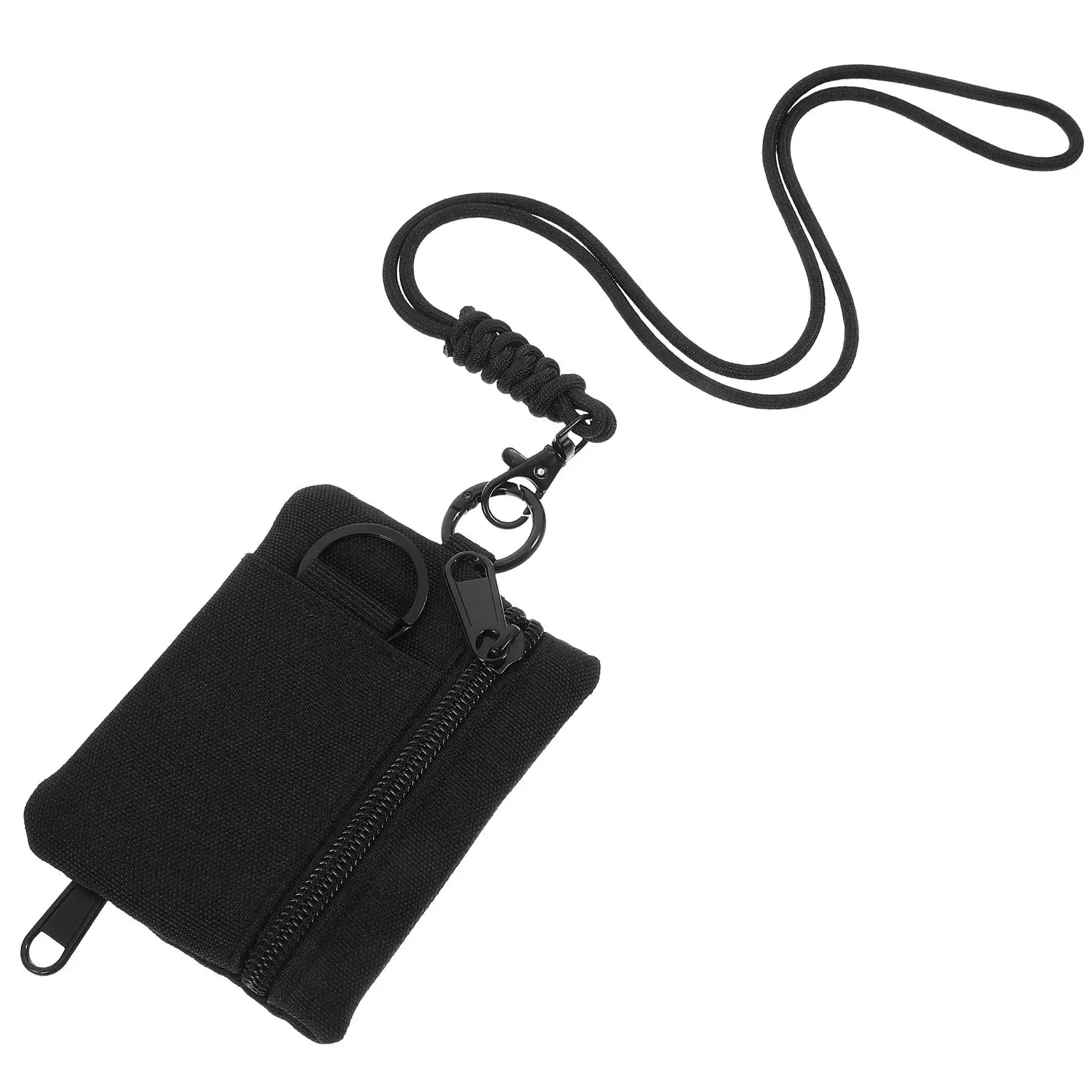 Multifunctional Earphone Bag Oxford Cloth Hanging Pouch for Camping Travel Coin Storage Small Wallet Black
Multifunctional Earphone Bag Oxford Cloth Hanging Pouch for Camping Travel Coin Storage Small Wallet Black