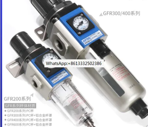 Filter GFR200-08 GFR300-10 GFR400-15 GFR600-20 25A 20A Oily Water Separation Pressure Air Compressor
Filter GFR200-08 GFR300-10 GFR400-15 GFR600-20 25A 20A Oily Water Separation Pressure Air Compressor