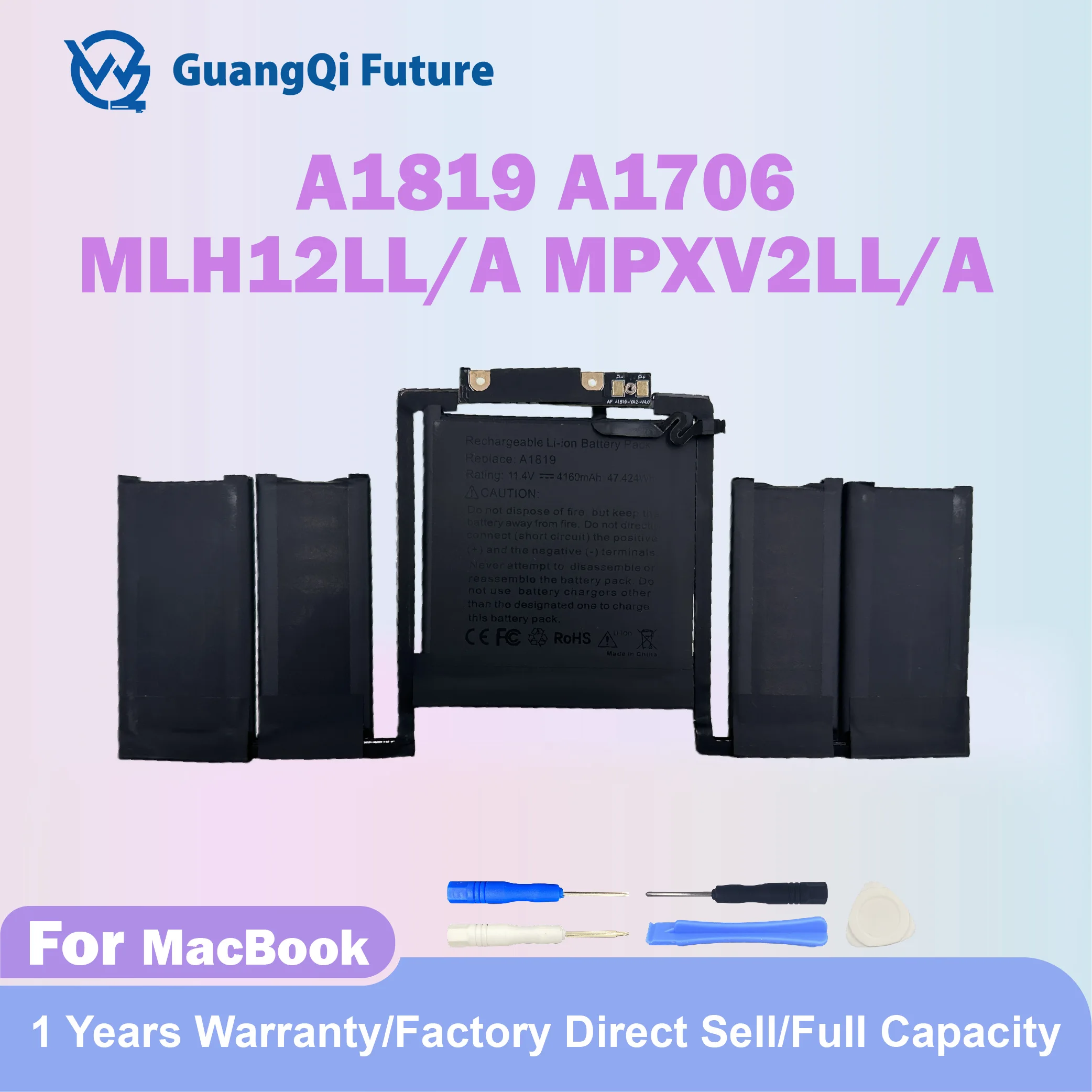 4160 мАч A1819 100% протестированный высококачественный сменный ноутбук для MacBook Pro 13 A1706 конец 2016 середина 2017 года EMC 3071 EMC 3163
4160 мАч A1819 100% протестированный высококачественный сменный ноутбук для MacBook Pro 13 A1706 конец 2016 середина 2017 года EMC 3071 EMC 3163