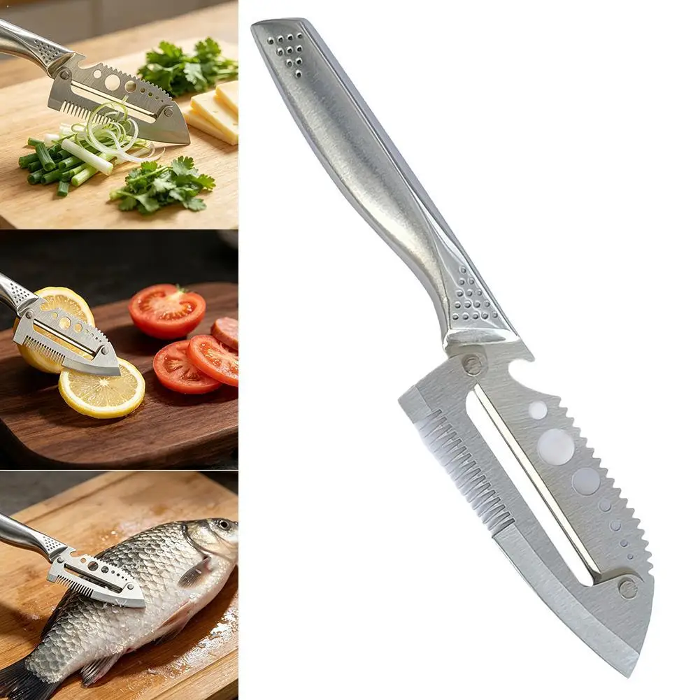 Multifunctional Stainless Steel Peeler Scallion Shredder Vegetable & Fruit Slicer Shredder For Peeling Shredding Kitchen Tool
Multifunctional Stainless Steel Peeler Scallion Shredder Vegetable & Fruit Slicer Shredder For Peeling Shredding Kitchen Tool