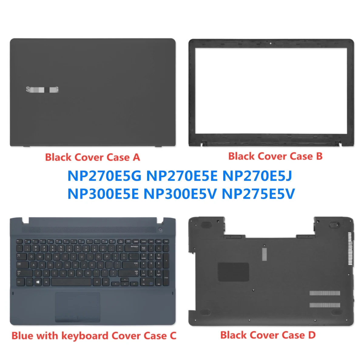 Новый ЖК-чехол для ноутбука Samsung NP270E5G, NP270E5E, NP270E5J, NP300E5E, NP300E5, задняя крышка/Передняя панель/Упор для рук/нижняя часть/шарнир
Новый ЖК-чехол для ноутбука Samsung NP270E5G, NP270E5E, NP270E5J, NP300E5E, NP300E5, задняя крышка/Передняя панель/Упор для рук/нижняя часть/шарнир