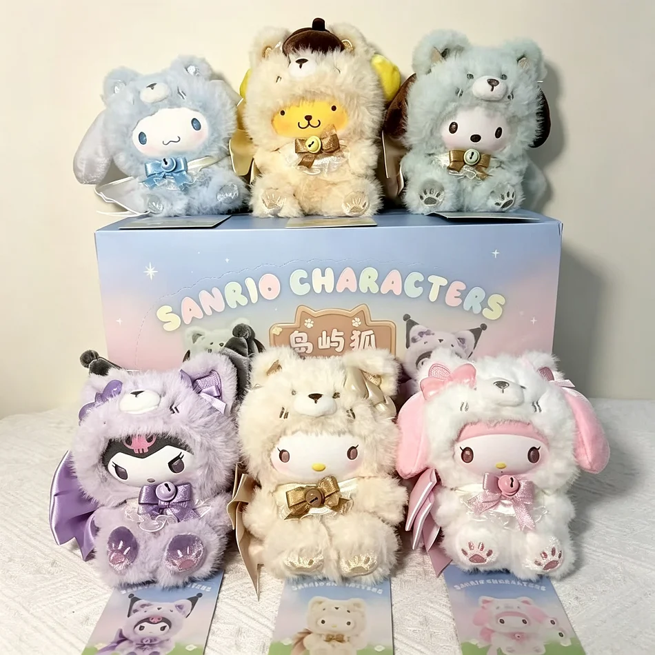 HOT Kuromi Fox Island Series Vinyl Plush Doll Blind Box Cute Cartoon My Melody Pendants Keychain Bag Ornament Mystery Toys Gift
HOT Kuromi Fox Island Series Vinyl Plush Doll Blind Box Cute Cartoon My Melody Pendants Keychain Bag Ornament Mystery Toys Gift