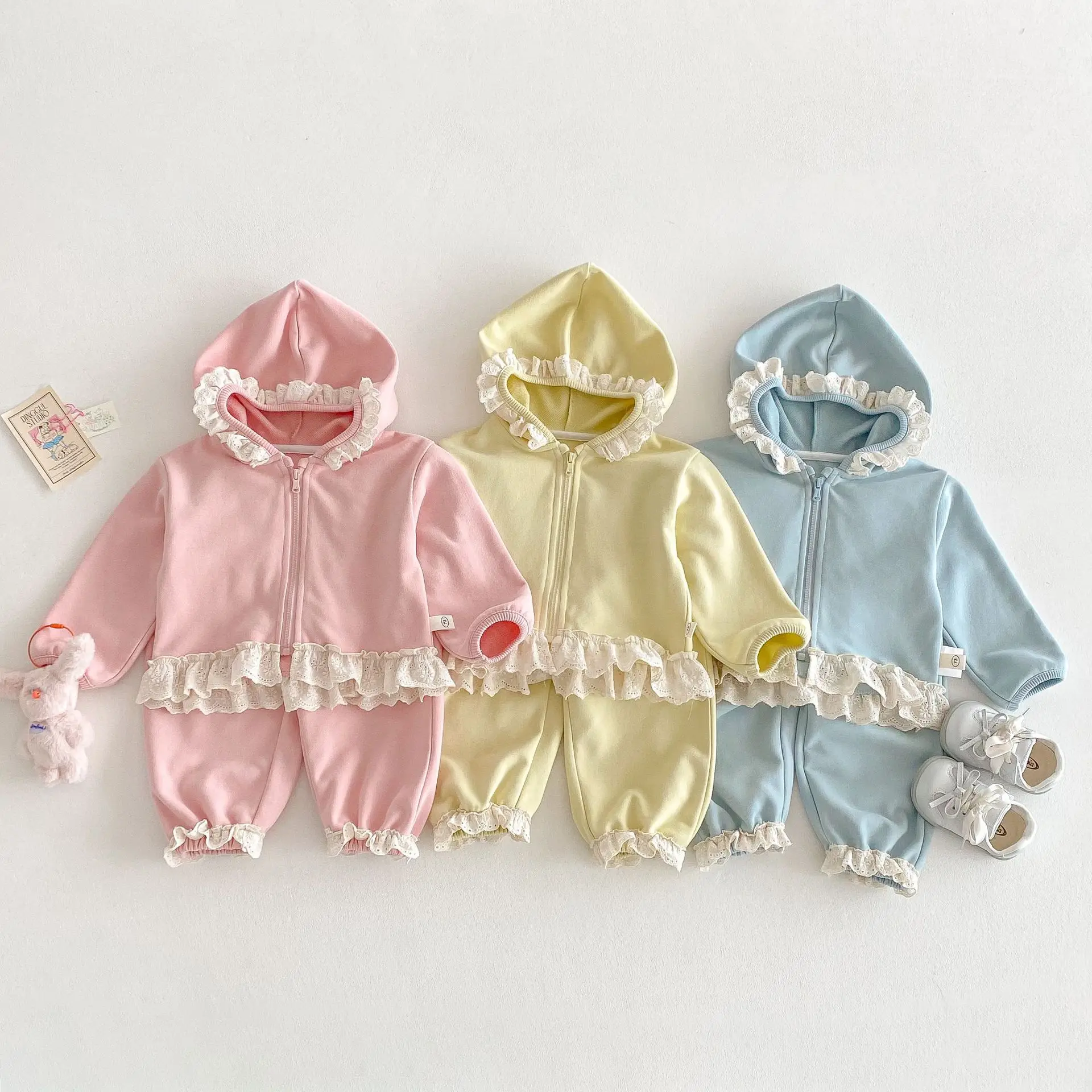 Комплект для девочек: куртка в корейском стиле и повседневные брюки с кружевом, весна, 0-5 лет
Комплект для девочек: куртка в корейском стиле и повседневные брюки с кружевом, весна, 0-5 лет