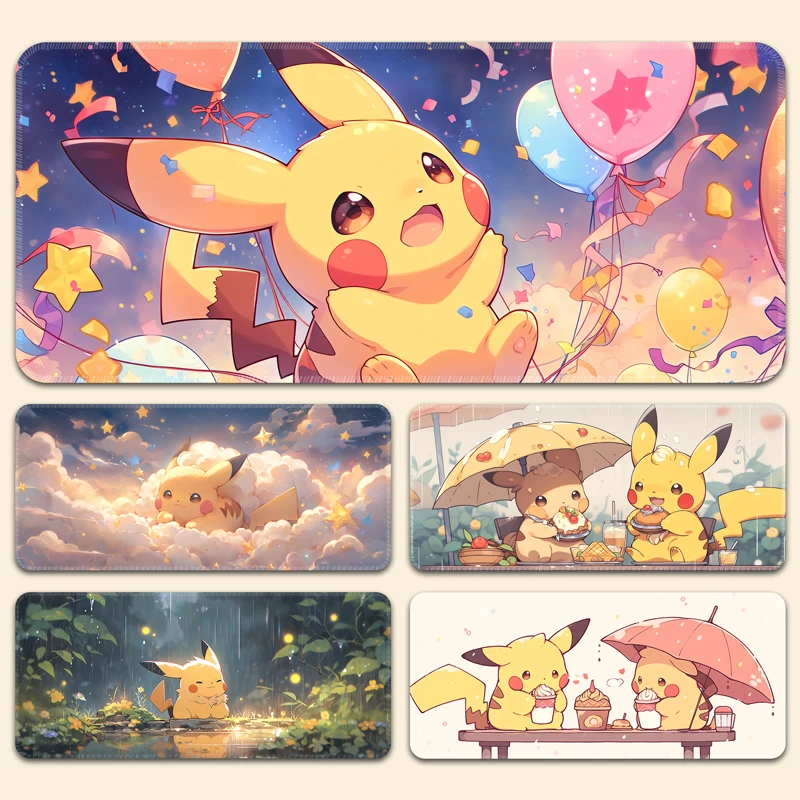 Pikachu Cartoon Mouse Pad Large Extended Anime Gamer Keyboard Mouse Pad Non-Slip Desk Protector Pad Laptop Computer Accessorie
Pikachu Cartoon Mouse Pad Large Extended Anime Gamer Keyboard Mouse Pad Non-Slip Desk Protector Pad Laptop Computer Accessorie