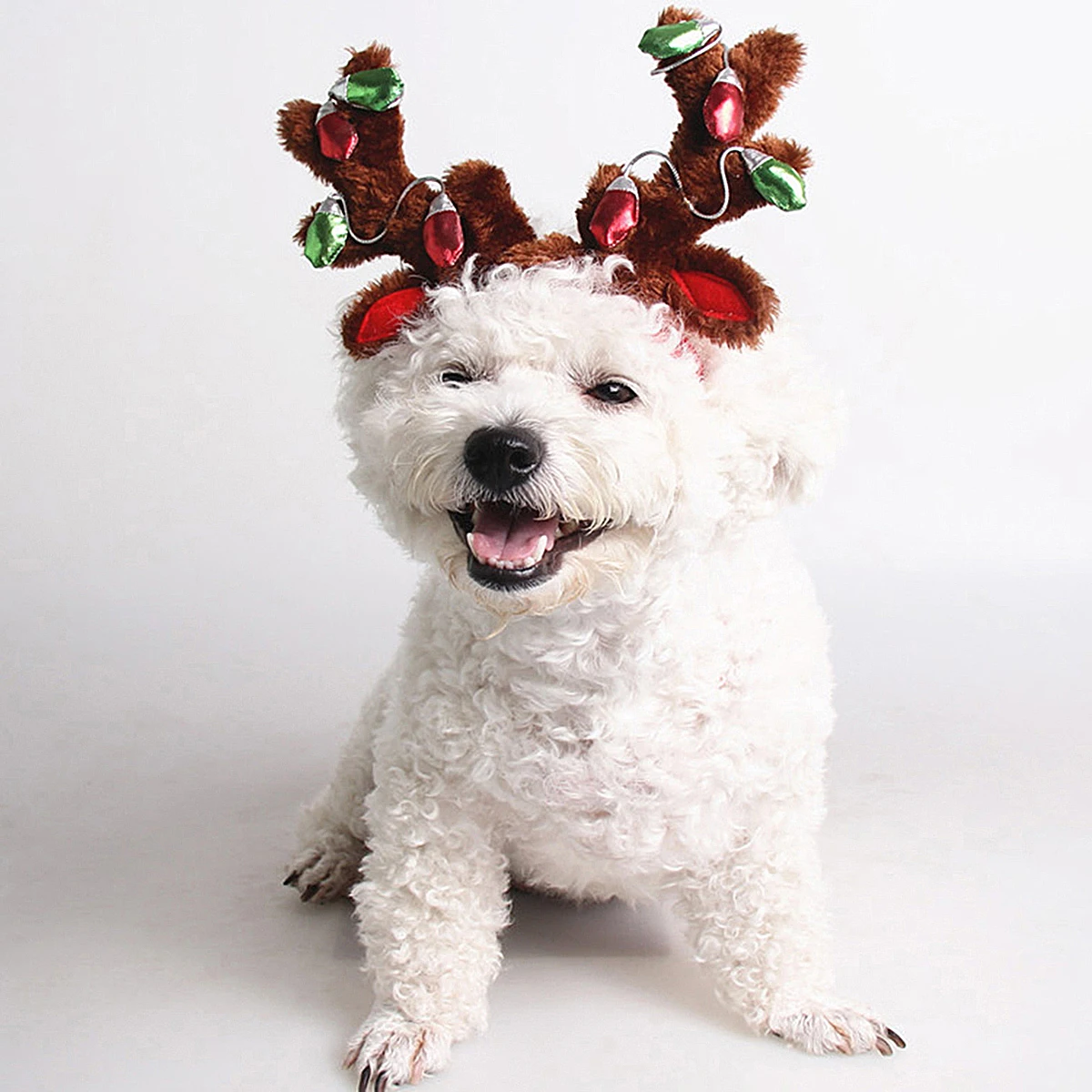 Christmas Deer Antler Headb Fashionable Pet Hair Hoop Dog Headwear Non Fading Adjustable Strap Pet Costume Accessories
Christmas Deer Antler Headb Fashionable Pet Hair Hoop Dog Headwear Non Fading Adjustable Strap Pet Costume Accessories