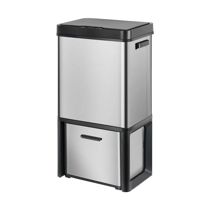 Intelligent Induction Classification 72L Trash Can Customized Household Kitchen Dry and Wet Separation Stainless Steel Double La
Intelligent Induction Classification 72L Trash Can Customized Household Kitchen Dry and Wet Separation Stainless Steel Double La