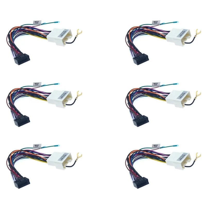 AA81-6Pc Car Stereo Radio 16PIN Adaptor Wiring Harness For Mitsubishi Lancer-Ex ASX Power Calbe Wire Head Unit Harness
AA81-6Pc Car Stereo Radio 16PIN Adaptor Wiring Harness For Mitsubishi Lancer-Ex ASX Power Calbe Wire Head Unit Harness