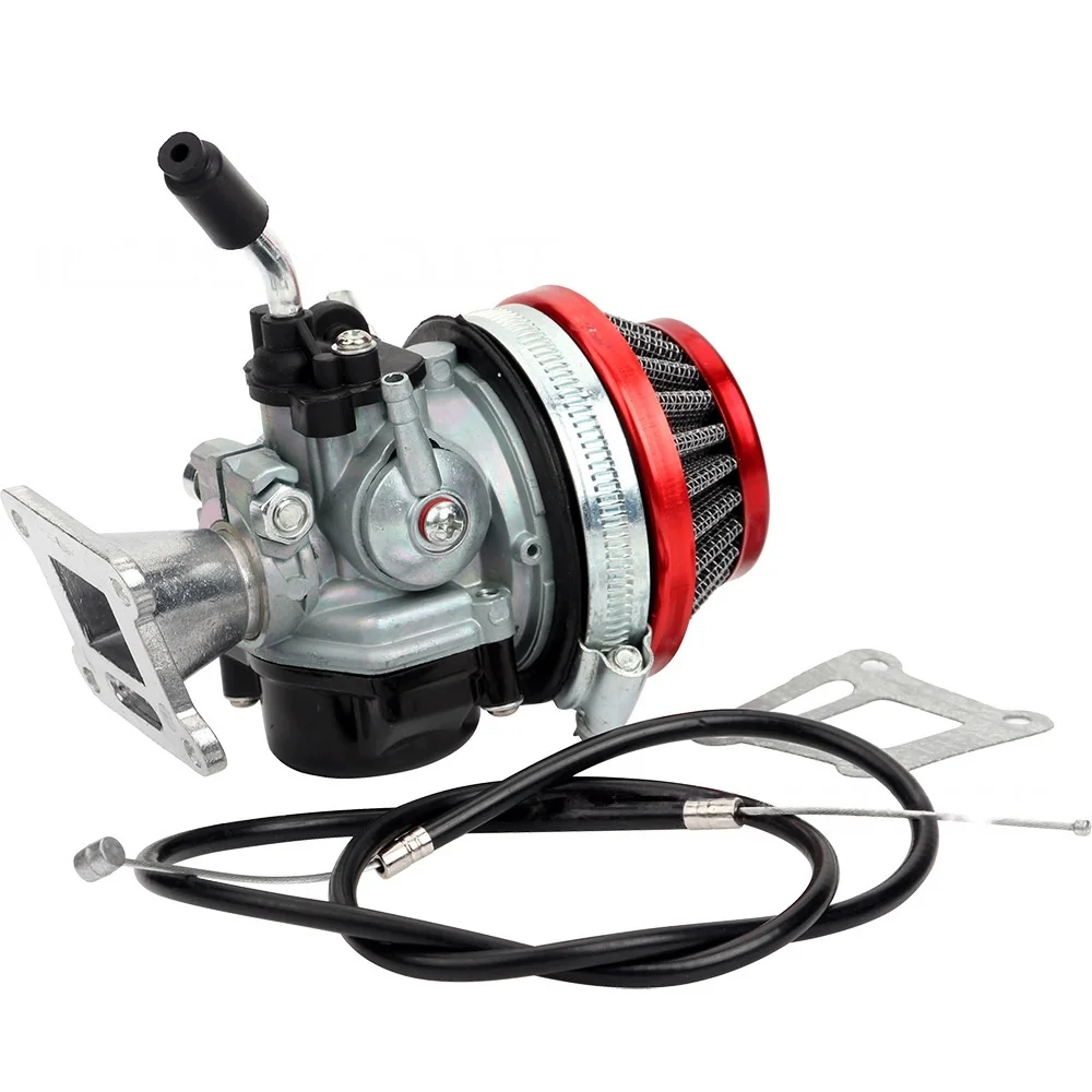 Motorcycle Carburetor Air Filter Throttle Cable Intake Manifold Assembly for 37cc 39cc 49cc 60cc 80cc 2-Stroke Engine Scooter
Motorcycle Carburetor Air Filter Throttle Cable Intake Manifold Assembly for 37cc 39cc 49cc 60cc 80cc 2-Stroke Engine Scooter