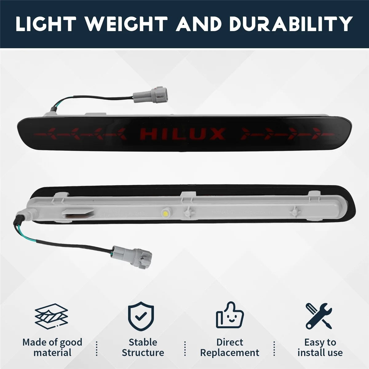 Car LED Reflector for Toyota Hilux 2016-2023 Car T New Arrivals Fog Lamp Brake Light
Car LED Reflector for Toyota Hilux 2016-2023 Car T New Arrivals Fog Lamp Brake Light