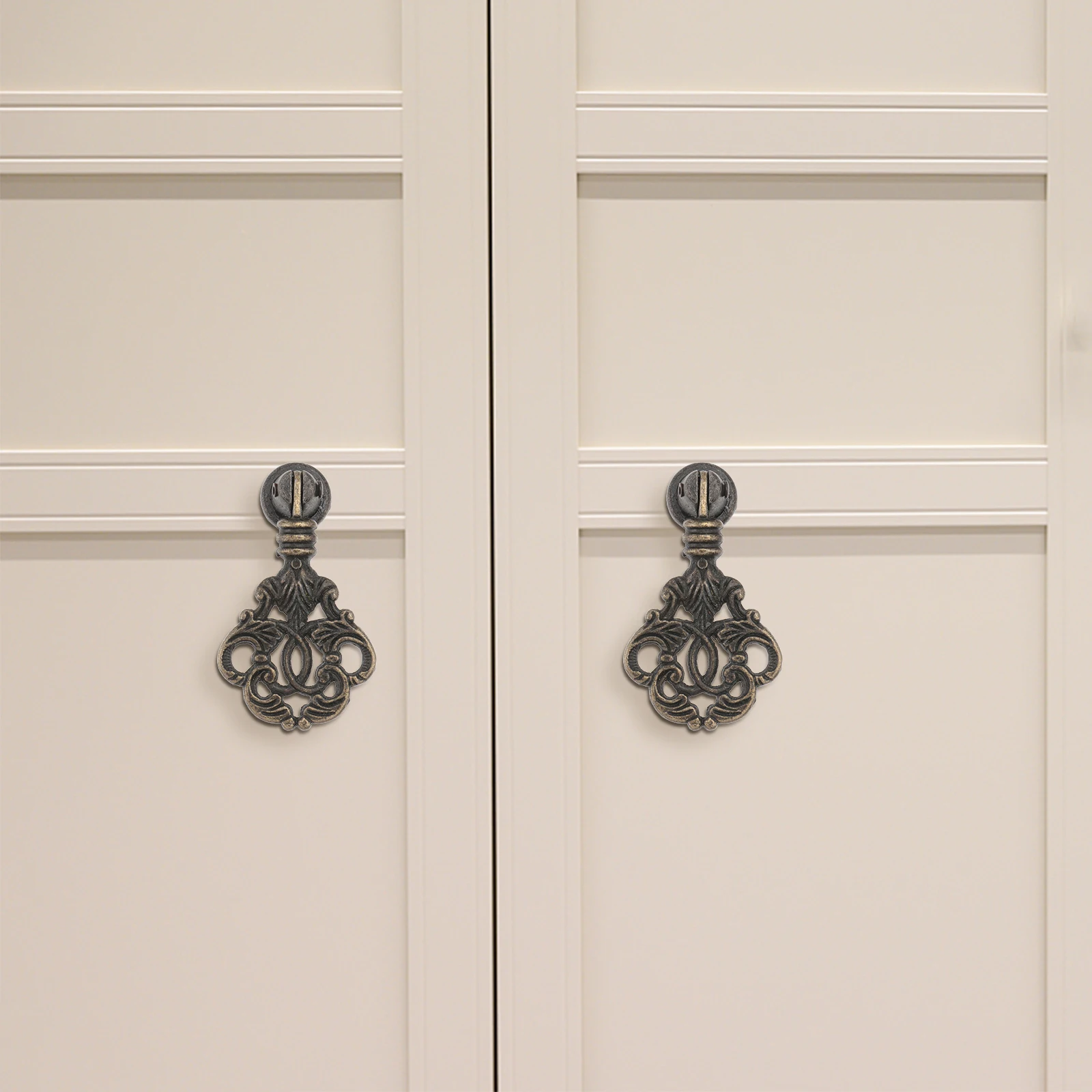 6PCS Retro Cabinet Handles European Style Copper Drawer Pulls Furniture Knobs for Kitchen Wardrobe Shoe Cabinets Stylish
6PCS Retro Cabinet Handles European Style Copper Drawer Pulls Furniture Knobs for Kitchen Wardrobe Shoe Cabinets Stylish