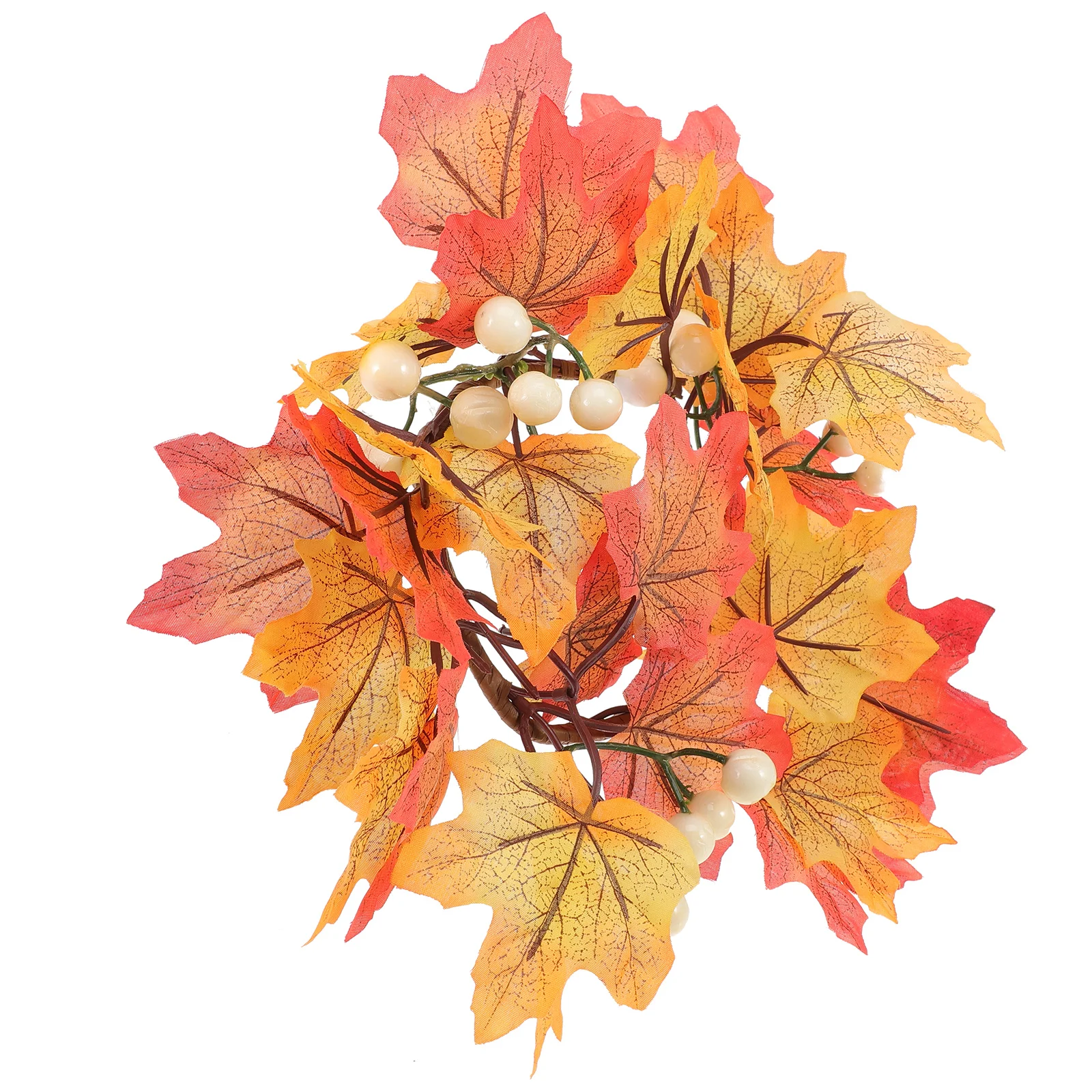 Greenery Maple Wreath Fall Decor Colorful Silk Cloth Artificial Leaves Door Hanging Non Fading PE Material Lightweight DIY
Greenery Maple Wreath Fall Decor Colorful Silk Cloth Artificial Leaves Door Hanging Non Fading PE Material Lightweight DIY