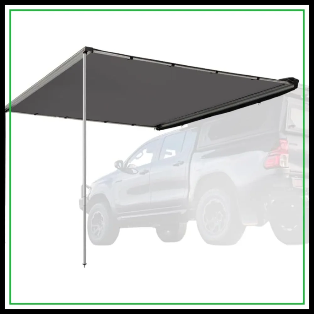Vehicle Awning 6.6x8.2ft - Roof Rack Side Sun Shade UPF50+ Weatherproof for Camping SUV Truck Van
Vehicle Awning 6.6x8.2ft - Roof Rack Side Sun Shade UPF50+ Weatherproof for Camping SUV Truck Van