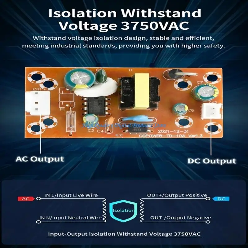 U2JE Flexible Power Module 100V 260V To 9V 1.5A Bucking Power Supply Board For Different Electronic And Industrial Requirements
U2JE Flexible Power Module 100V 260V To 9V 1.5A Bucking Power Supply Board For Different Electronic And Industrial Requirements