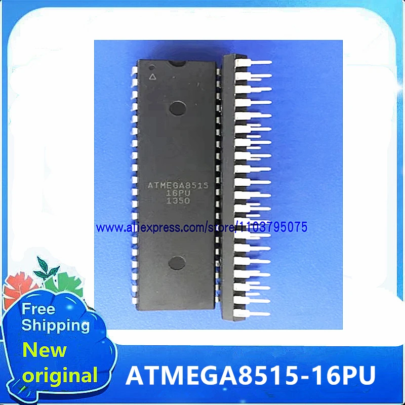 Free Shipping 10pcs/lot ATMEGA8515-16PU ATMEGA8515 ATMEGA8515L DIP-40 100% New original In stock!
Free Shipping 10pcs/lot ATMEGA8515-16PU ATMEGA8515 ATMEGA8515L DIP-40 100% New original In stock!