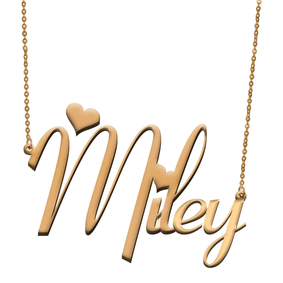 Miley Initial Name Necklace for Women Personalized Stainless Steel Jewelry Pendant Girls Annivesary Gift
Miley Initial Name Necklace for Women Personalized Stainless Steel Jewelry Pendant Girls Annivesary Gift