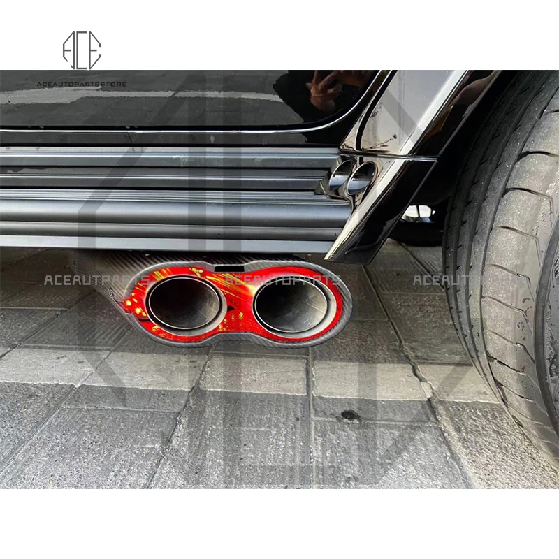 Car Exhaust Pipe Tips For Mercedes Benz W464 W463A G63 G65 G550 G500 G Class Tailpipe Exhaust System G900 Rock Style
Car Exhaust Pipe Tips For Mercedes Benz W464 W463A G63 G65 G550 G500 G Class Tailpipe Exhaust System G900 Rock Style