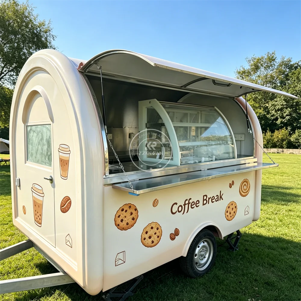 Catering Truck Outdoor Street Mobile Fast Food Trailer Ice Cream BBQ Snack Cart Food Truck Trailer Fully Equipped
Catering Truck Outdoor Street Mobile Fast Food Trailer Ice Cream BBQ Snack Cart Food Truck Trailer Fully Equipped
