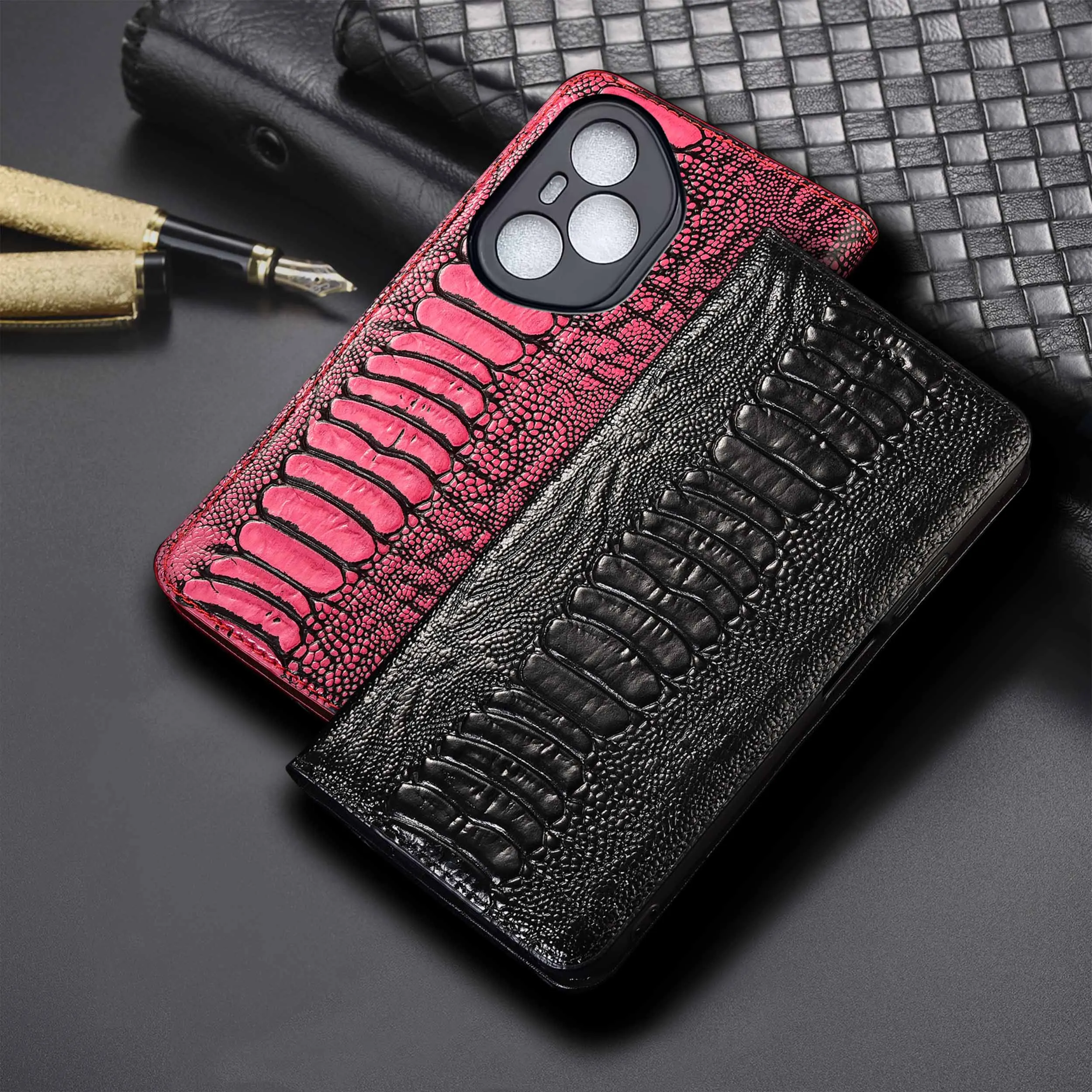 For Honor 80 90 100 200 300 400 Pro Lite Ultra Smart SE GT Ostrich Feet Pattern Genuine Leather Wallet Flip Phone Case Cowhide
For Honor 80 90 100 200 300 400 Pro Lite Ultra Smart SE GT Ostrich Feet Pattern Genuine Leather Wallet Flip Phone Case Cowhide