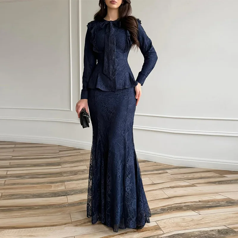 Eid Skirts Suit Women Lace Shirts Long Skirt Muslim 2 Piece Sets Morocco Dubai Islam Top Outfits Ramadan Spring 2026 Ensemble
Eid Skirts Suit Women Lace Shirts Long Skirt Muslim 2 Piece Sets Morocco Dubai Islam Top Outfits Ramadan Spring 2026 Ensemble
